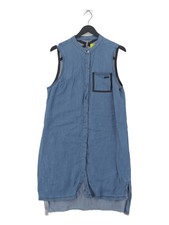 Sweaty Betty Shirt Midi Dress M in Blue