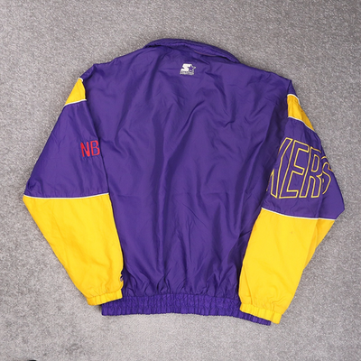 starter lakers ナイロンジャケット ナイロンプルオーバー NBA レイカーズ Lakers ナイロン プルオーバー STARTER XL