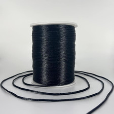 2 Mm 330 Feet Satin Nylon Cord String for Jewelry Making Bracelet Necklaces Bead