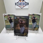 2025 Bowman Konnor Griffin Pittsburgh Pirates 3 Card Lot 1 Chrome 2 base