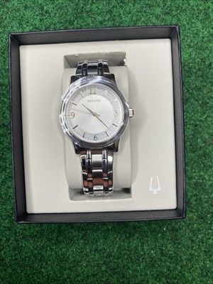 Bulova Men's 96A000 Corporate Silver Tone Stainless Steel Watch