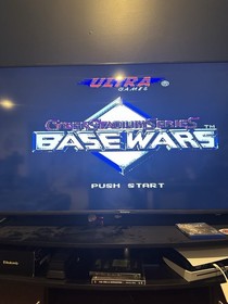 Base Wars (Nintendo, NES) Authentic w/ Manual & Dust Cover - Tested Works - 1991