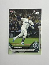 2025 Topps Now #853 Jorge Polanco Seattle Mariners | ALDS 15 Inning Thriller!