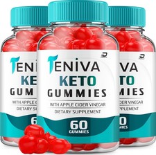 (3 Pack) Teniva ACV Gummies Supplement – Teni Va ACV Gummy Apple Cider Vinegar