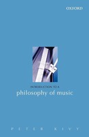 Introduction To A Philosophy Of Music Peter Kivy Taschenbuch Buch Englisch 2002
