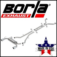 Borla S-type 2.25 Cat-back Exhaust System Fits 2009-2020 Nissan 370z 3.7l V6 Borla S-type 2.25 Cat-back Exhaust System Fits 2009-2020 Nissan 370z 3.7l V6