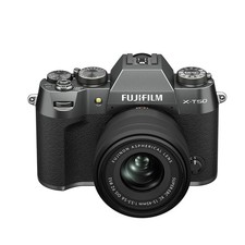 Fujifilm X-T50 Digital Camera (Charcoal Silve...