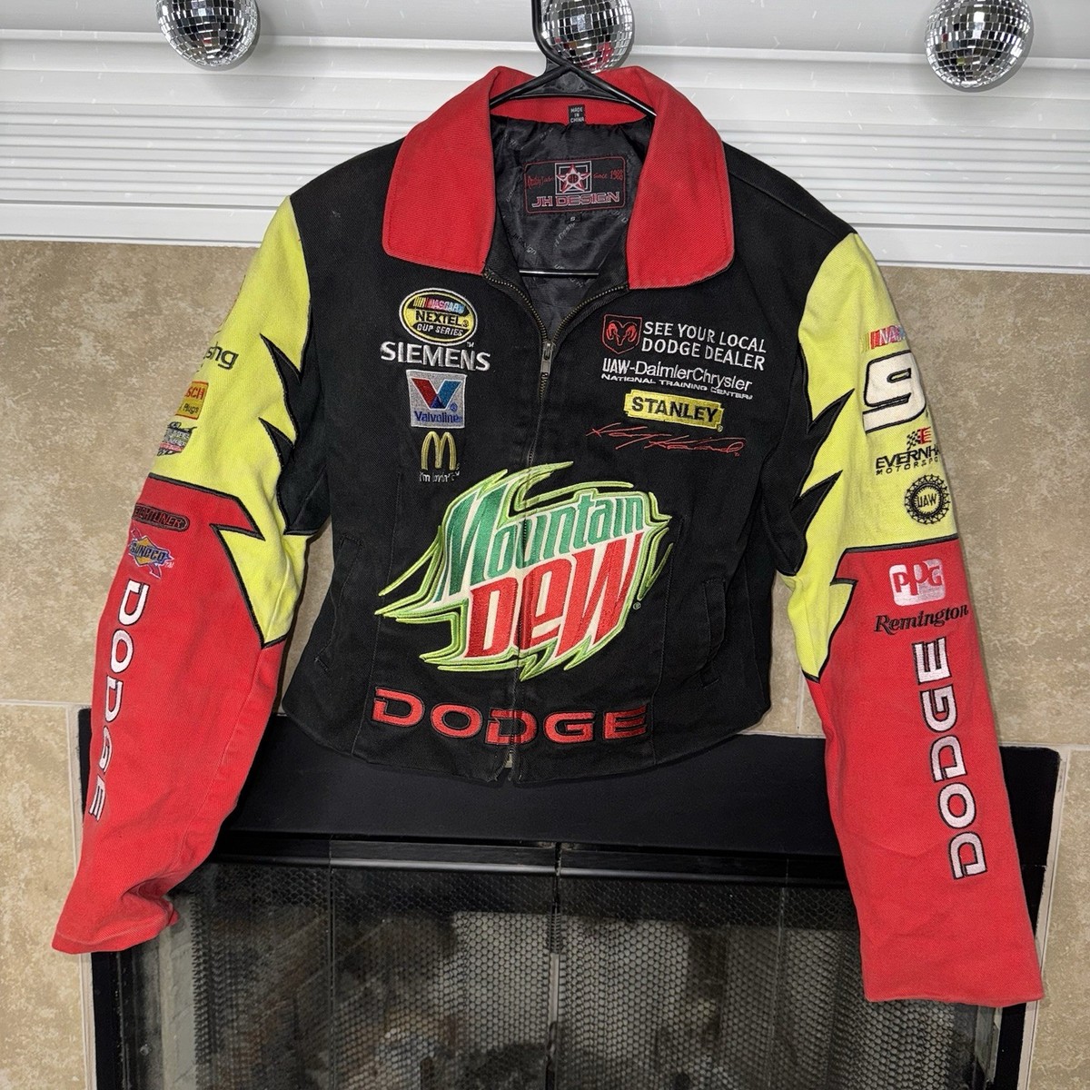Dodge Mountain Dew レーシングジャケット Vintage Mountain Dew