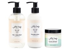 Tubby Todd 3-Step Baby Skincare Routine Fragrance-Free Bundle  Pumps