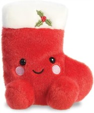 Palm Pals Holly Stocking Soft Toy (Paperback Book)