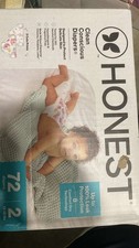 The Honest Company Clean Conscious Diapers -Tutu Cute  Rose Blossom - Size 2 -