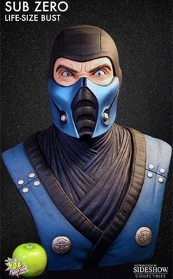 Mortal Kombat Sub Zero Bust 1:1