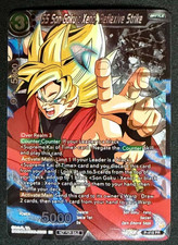 SS Son Goku: Xeno, Reflexive Strike P-418 Dragon Ball Masters PR Winner NM