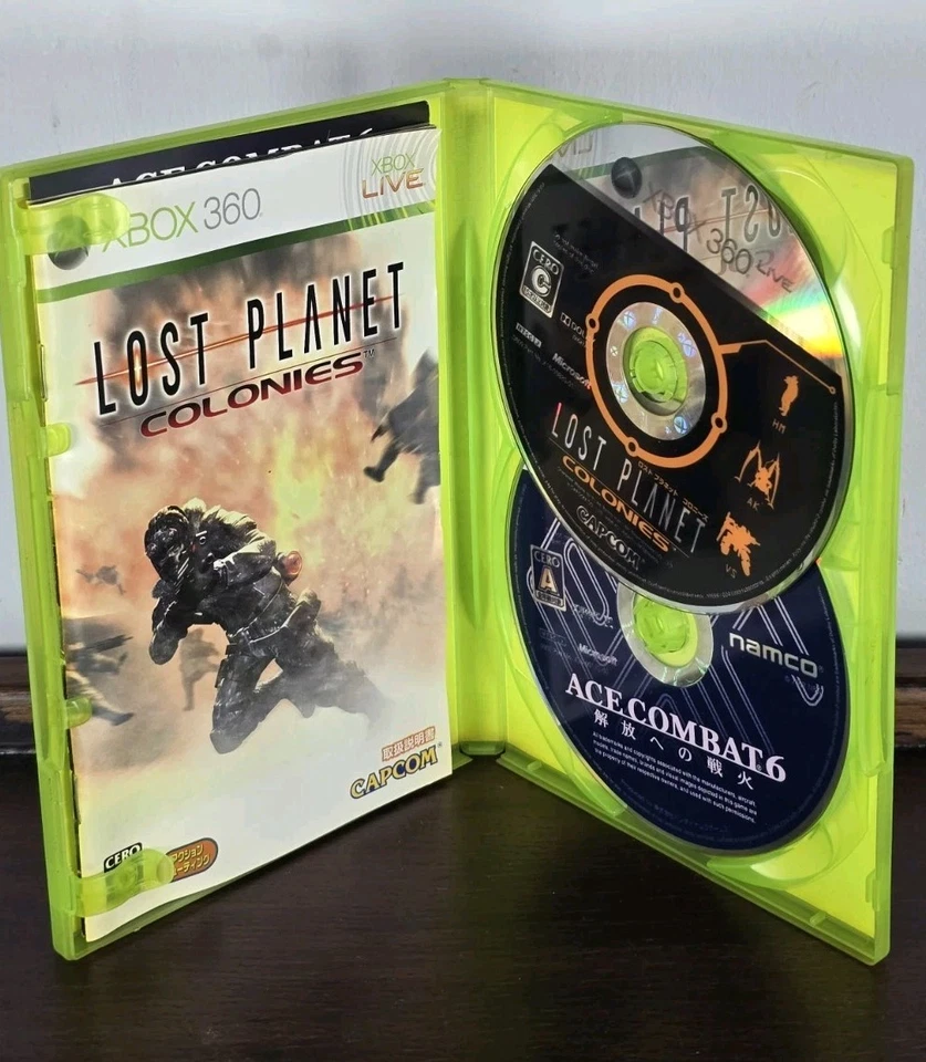 Ace Combat 6/ Lost Planet Colonies Xbox 360 Video Game - Japanese NTSC-J Import - Image 3 of 3