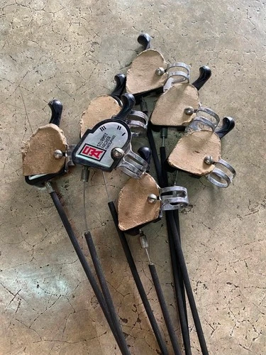 Vintage Sturmey Archer 3 Speed shifter Lever Trigger bike and cable SA NOS X1