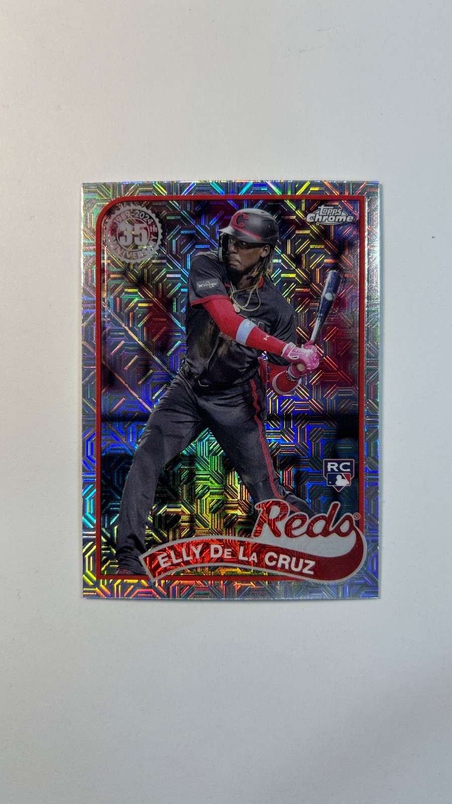 Elly De La Cruz 2024 Topps Chrome Silver Pack 35th Anniversary #2T89C-50 RC