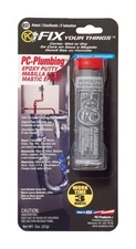PC Products 25598 PC-Plumbing Concrete Gray Moldable Epoxy Putty Stick 2 oz.