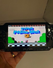 Sony PSP-1001 PlayStation Portable Console 128GB Charger Tested W Digital Games