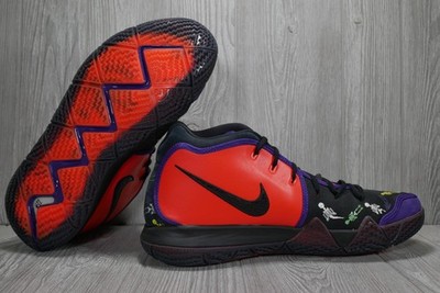 Nike Kyrie 4 DOTD TV PE 1 Day of the Dead Black/Orange CI0278-800