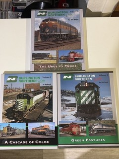 Burlington Northern In Color 3 Bände Buch Set Jim Boyd Eisenbahn