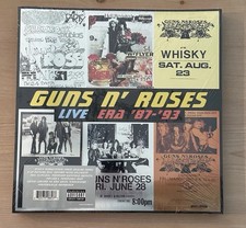 GUNS N' ROSES  Live Era  87-  93 4LP Deluxe Edition Vinyl Limited To /500