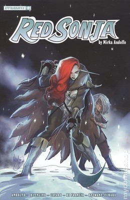 Red Sonja 1V Andolfo Variant 2nd Printing VF 2021 Stock Image