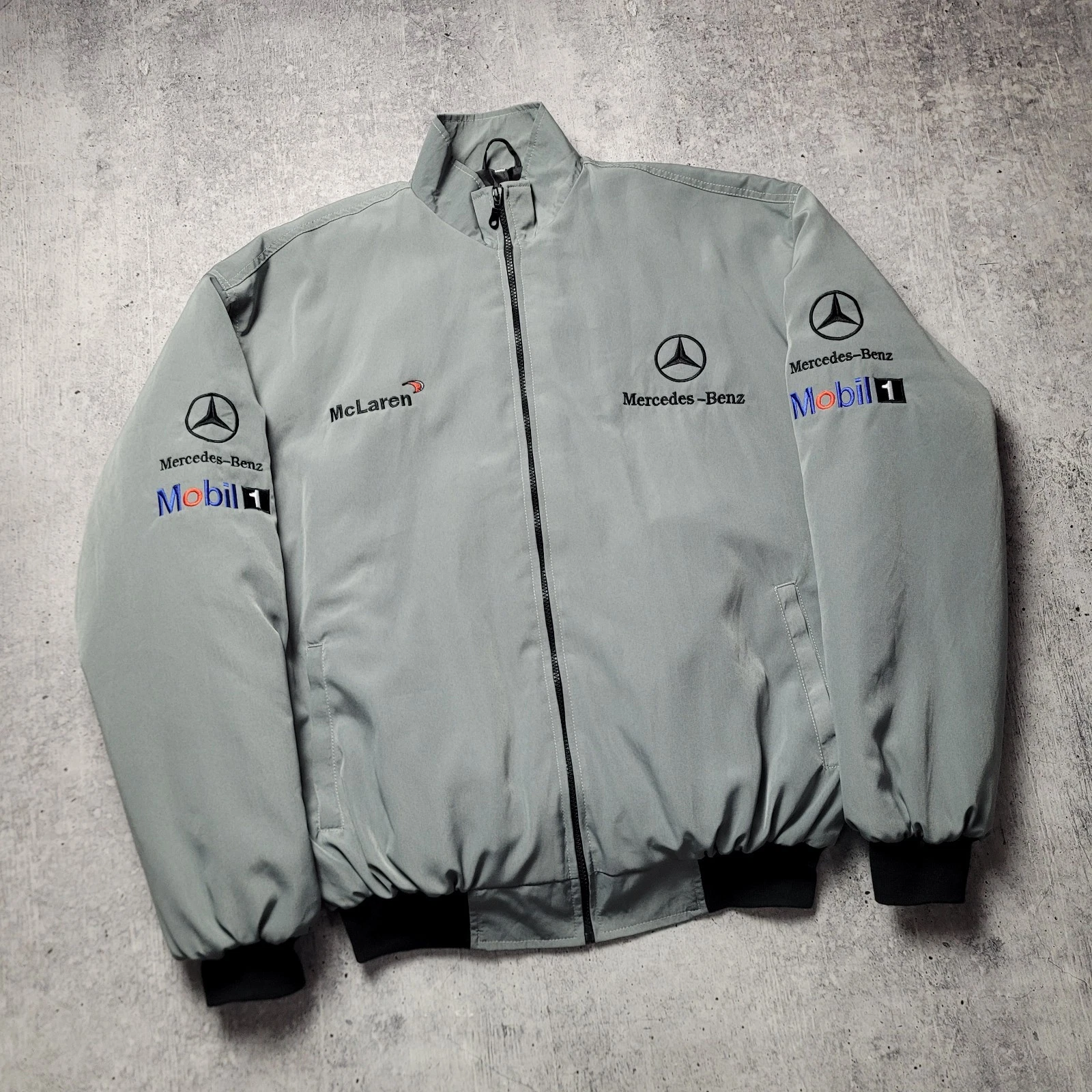 Vintage Mercedes-Benz F1 Team Mclaren Racing Jacket Mens Size 2XL image 3