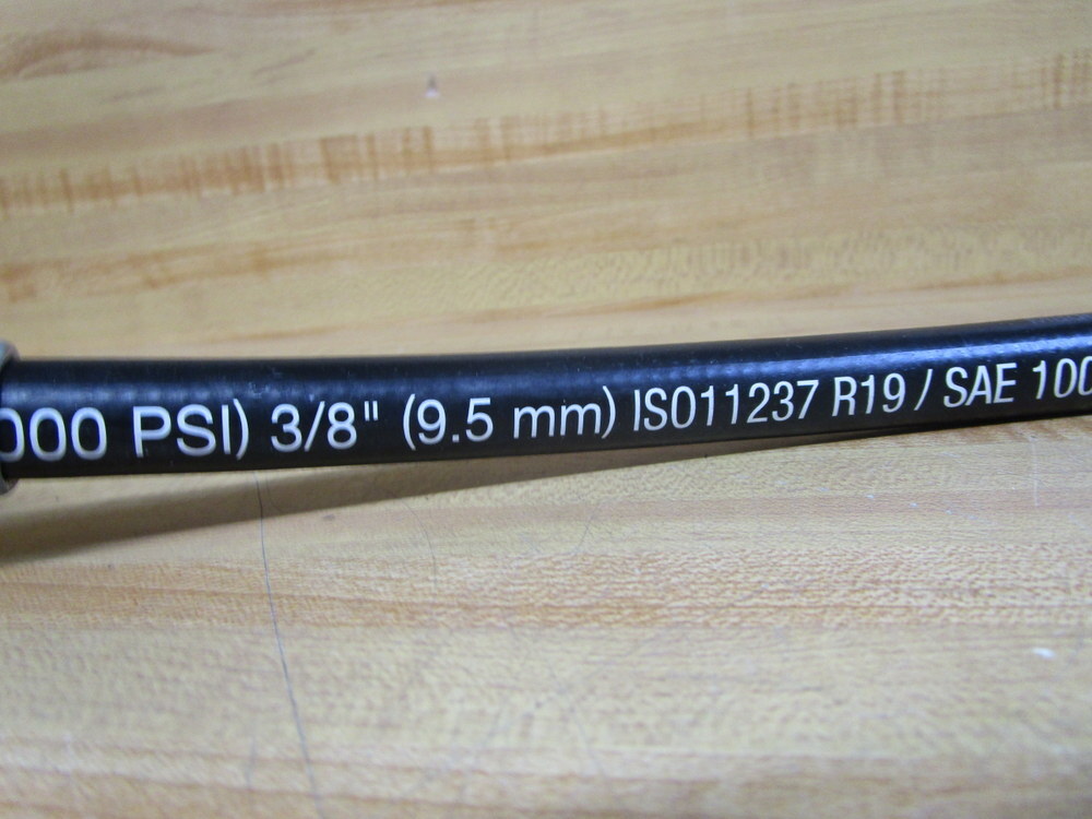 Part MSHA 2G-11C Hydraulic Hose Assembly X17473 18-1/2 