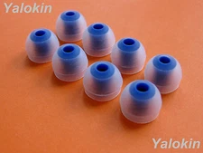 8 pcs Large (C-BL) Replacement Eartips buds gels for Jaybird X4 Headphones 