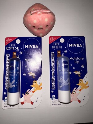   LABELLO NIVEA LIP CARE 2 Stück Set Japan Winter 2024 Moisture   Sammlung