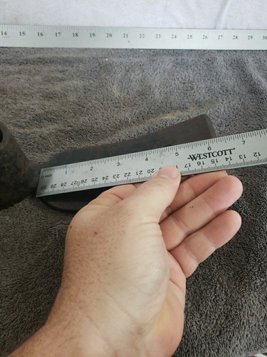 5 lbs mattock head Only Stamped India co4008 - Afbeelding 12 van 12
