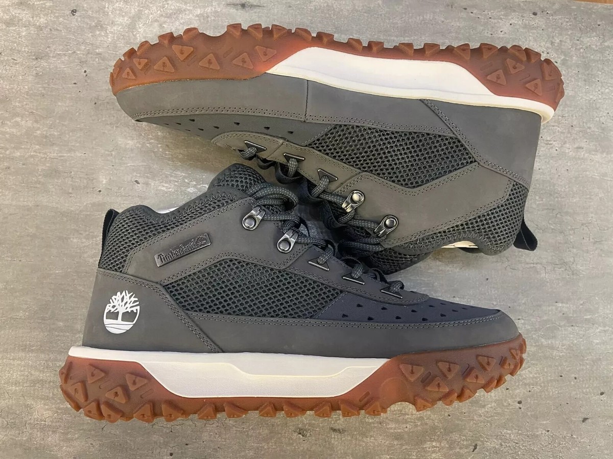 Timberland GreenStride Mid Hiker Boots Mens 11.5 Gray Black Trail Shoes TIMBERLAND MEN main image 4