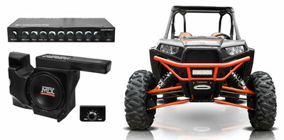 mtx utv rzr under dash subwoofer enclosure