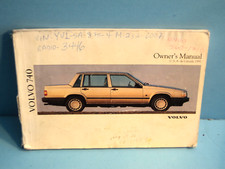 91 1991 Volvo 740 Owners Manual