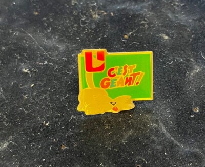Pin s Collector Rare - Vintage & Unikat:U c est gigant