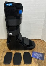 United Ortho Short Air Cam Walker Fracture Boot Med Black Brand New Extra Pads