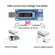 DC 4-20V USB Charger Tester Voltage Current Power Meter Battery Capacity Tester