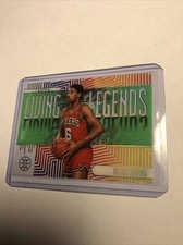 2019-20 Illusions Julius Erving Living Legends Acetate Green Parallel Celtics #4