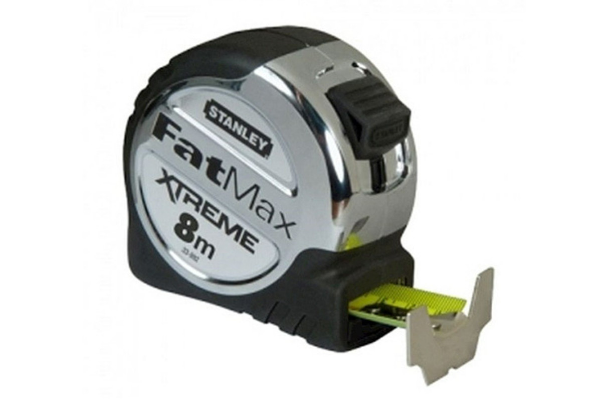 [STANLEY] FatMax Xtreme 8m Rubber Grip Tape Measure  0-33-892