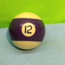Sportcraft Replacement Billiard Pool Ball Number 12 Stripe