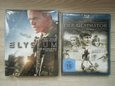 Bluray Marcus Der Gladiator von Rom NEU/ OVP + Media-,Digibook Elysium