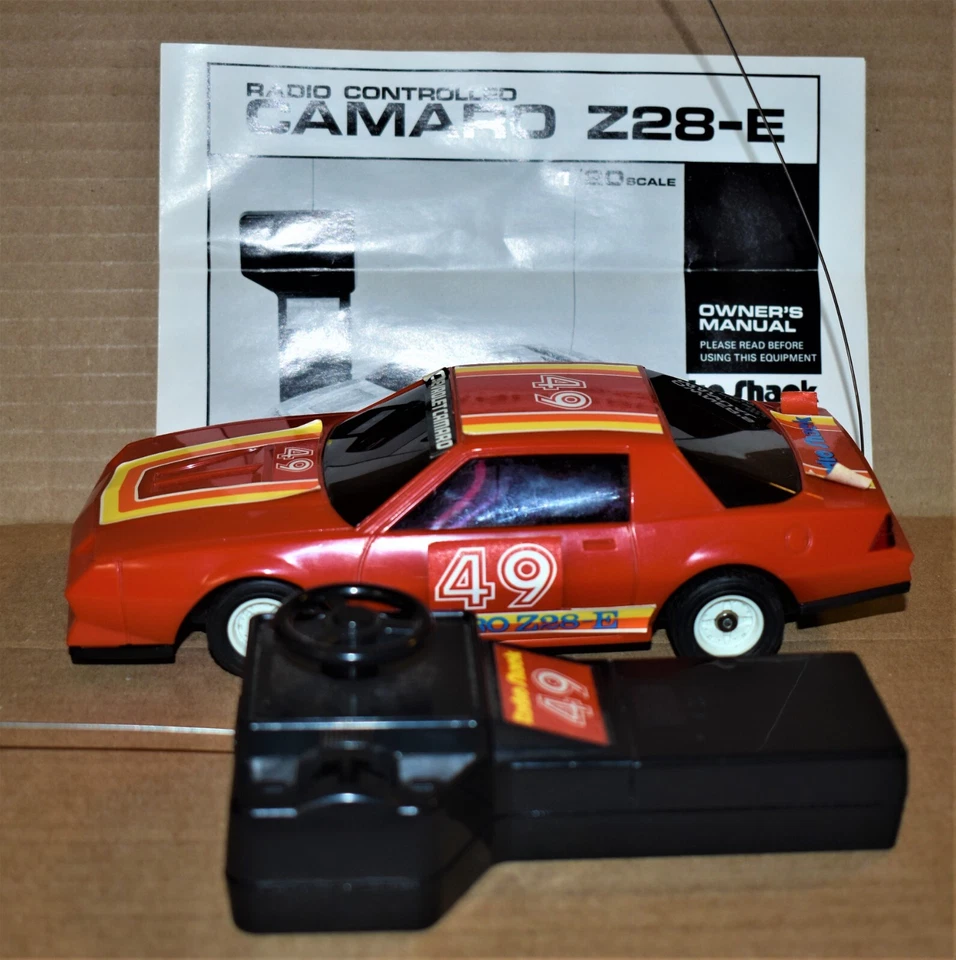 Radio Controlled Camaro Z28-E 1/20 scale, Radio Shack-Tandy Corp. USA, Excellent - Image 2 of 4