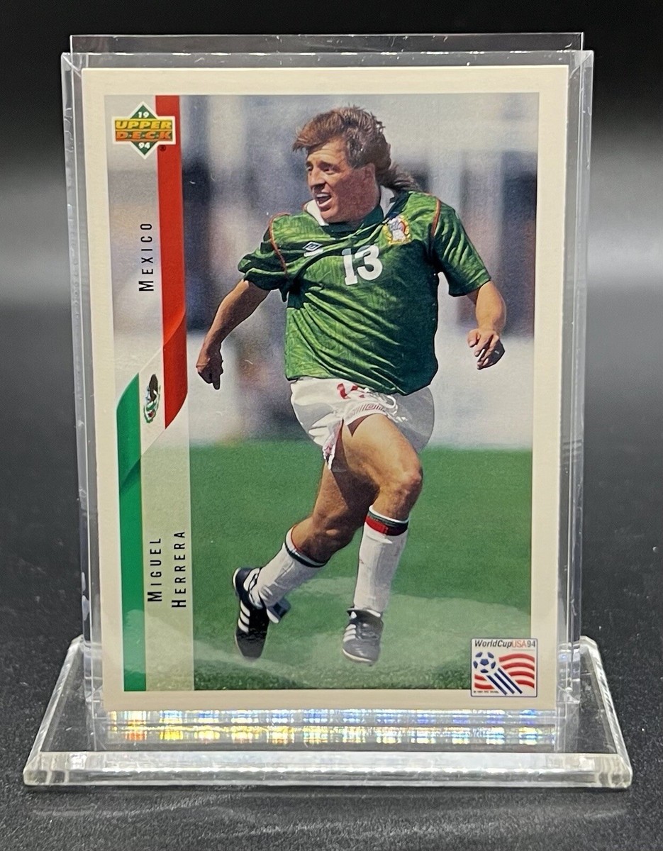 1994 Upper Deck Soccer World Cup Rookie Card #35 Miguel Herrera