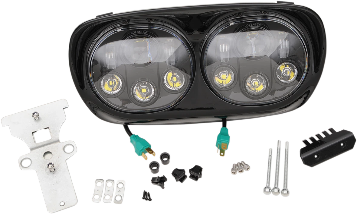 Headwinds Motorcycle Headlight Assemblies for Harley-Davidson for