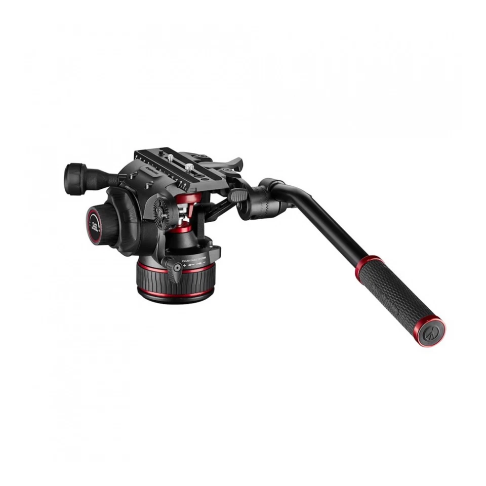 Manfrotto 608 Nitrotech Fluid Head with Continuous Counterbalance Smooth Motion - Image 2 of 4