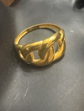 18 Karat Echt Gold Ring Größe 5 1/2