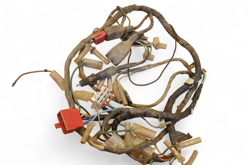 1980 Honda Enduro XL250S XL250 250 Complete Wire Harness H123 *AH18 - Imagem 3 de 3