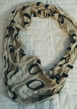 Oregon Ducks Womens Scarf Lightweight Fashion Green/Gray.