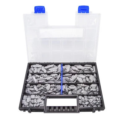 HASKYY® 225x Schlaggewichte STAHLFELGEN 5g-30g Auswuchtgewichte + Systemkoffer