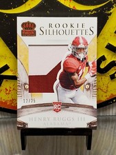 2020 Chronicles Draft Picks Crown Royale Henry Ruggs III ROOKIE SILHOUETTES /25 